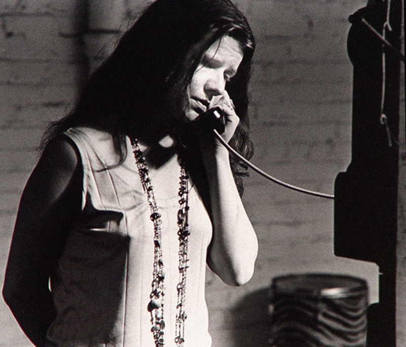Janis Joplin, Payphone, San Francisco, 1967
