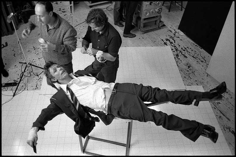 David Bowie, Lodger Special Effects Set Build, 1979