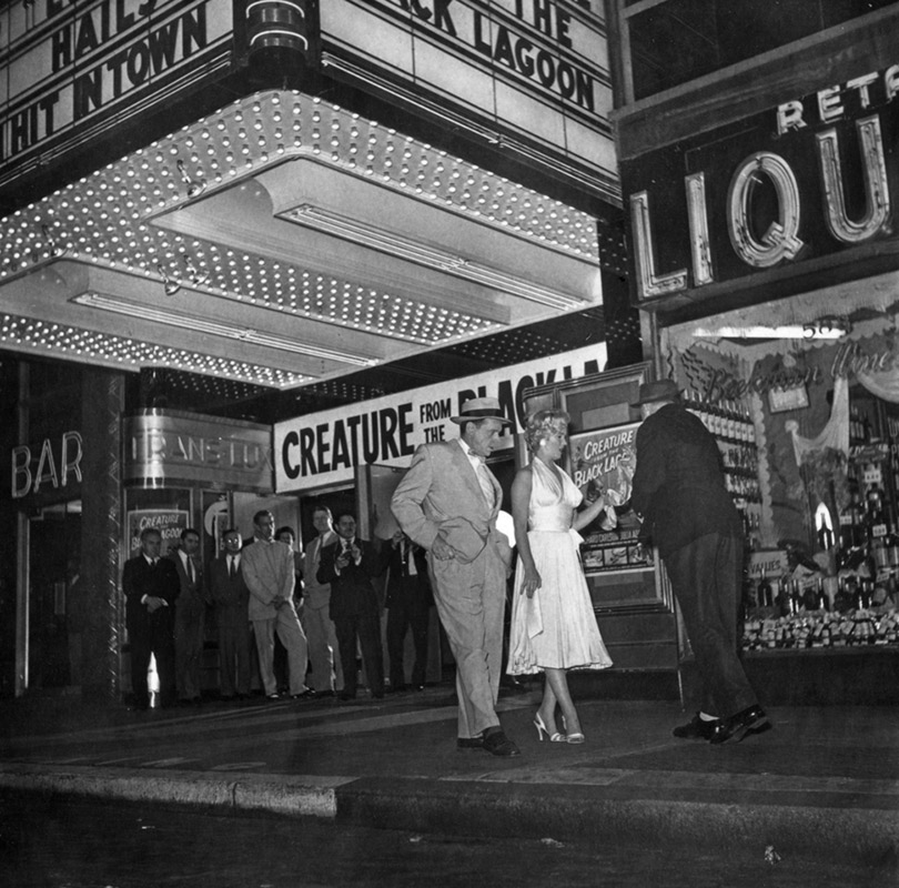 Marilyn Monroe, Tom Ewell & Billy Wilder on the Set of The Seven Year Itch, 1954