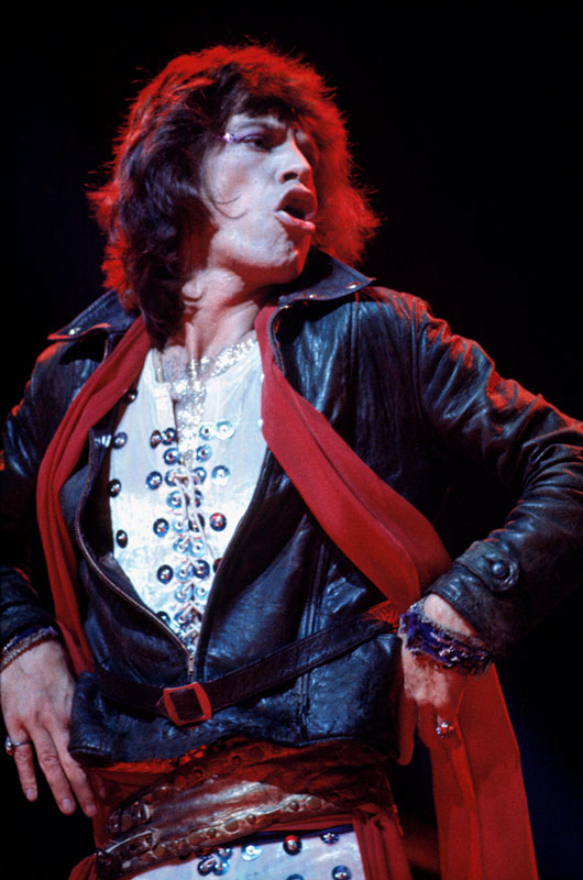 Mick Jagger Performing (Red Lights), MSG, NYC, 1972