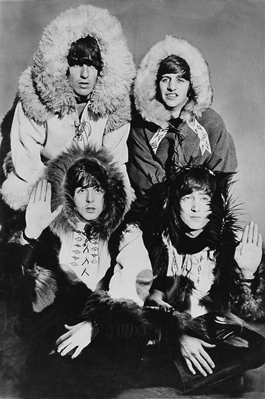 The Beatles Dressed as Eskimos, Hammersmith Odeon, 1964