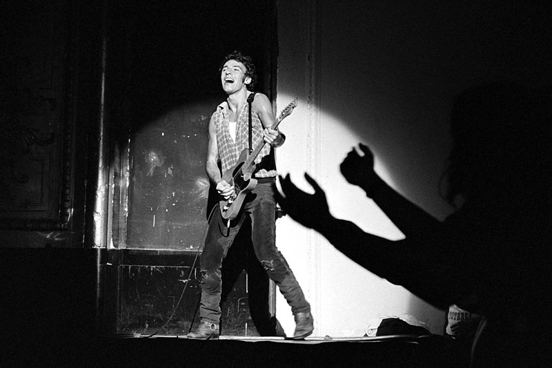 Bruce Springsteen Performing in Spotlight, 1978