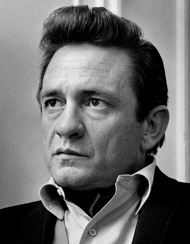 Johnny Cash Portrait, London, 1968