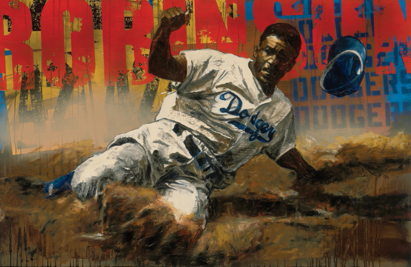 Jackie Robinson - Los Angeles Dodgers, 2008