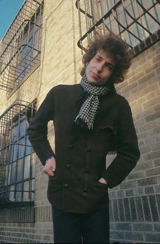 Bob Dylan, Along The Fire Escape, NYC, 1966