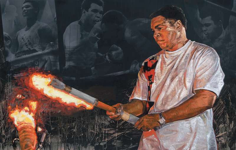 Muhammad Ali, Olympic Torch (Atlanta), 2006