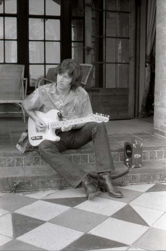 Eric Clapton & Pignose Amp, Hurtwood Edge, 1979