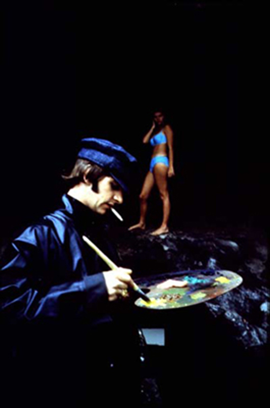 Ringo Starr, Painting in Help! Scene, 1965