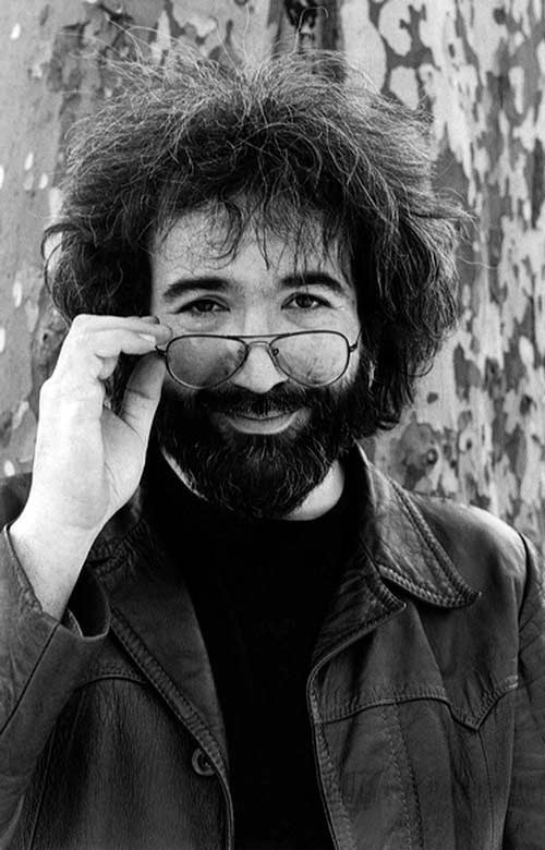 Jerry Garcia, With Glasses, Central Park, NYC, 1975