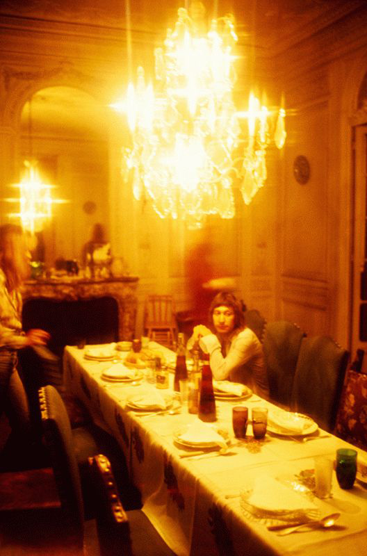 Charlie Watts at the Dining Table, Yellow, Nellcôte, France, 1971