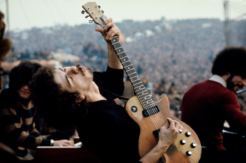 Carlos Santana Performing at the Altamont Free Festival, 1969