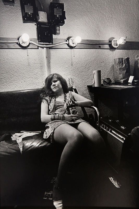 Janis Joplin Backstage, Winterland Ballroom, San Francisco 1968
