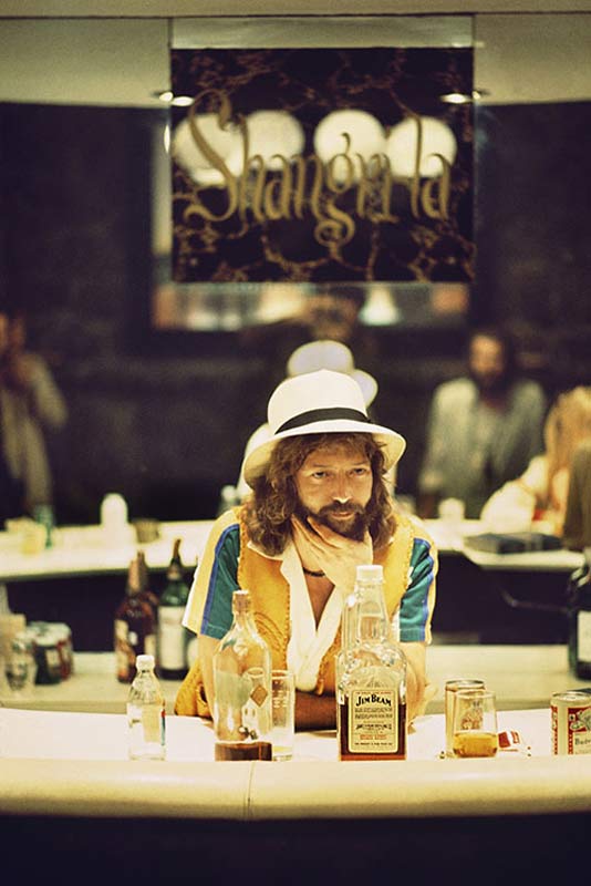 Eric Clapton No Reason To Cry Album Cover Outtake, Shangri-La Recording Studios, Malibu, 1975