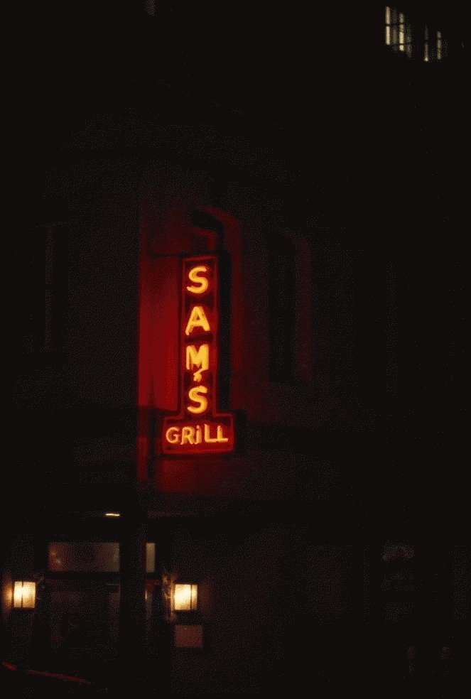 San Francisco Neon Series, Sam's Grill, 1980