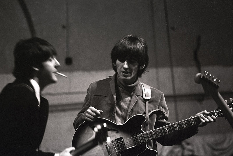 Paul McCartney & George Harrison, Donmar Hall, London, 1964