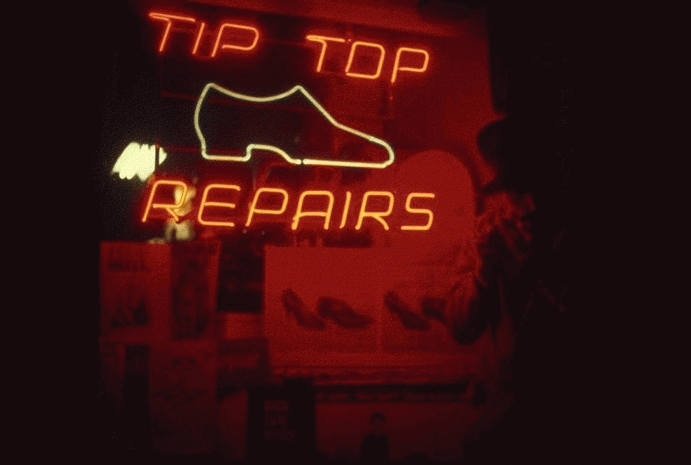 San Francisco Neon Series, Tip Top Repairs, 1980