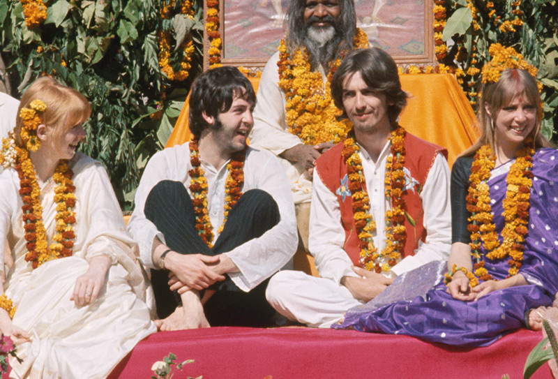 Good One - Paul McCartney & George Harrison Share a Laugh, Rishikesh, India, 1968