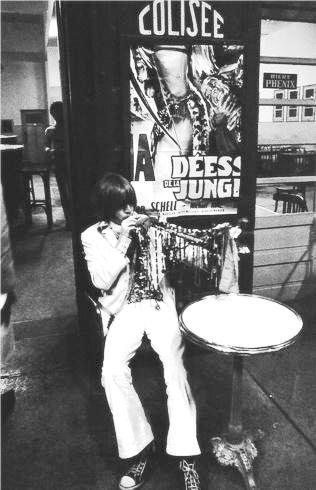 Brian Jones at a Cafe, Tangiers, Morocco, 1967