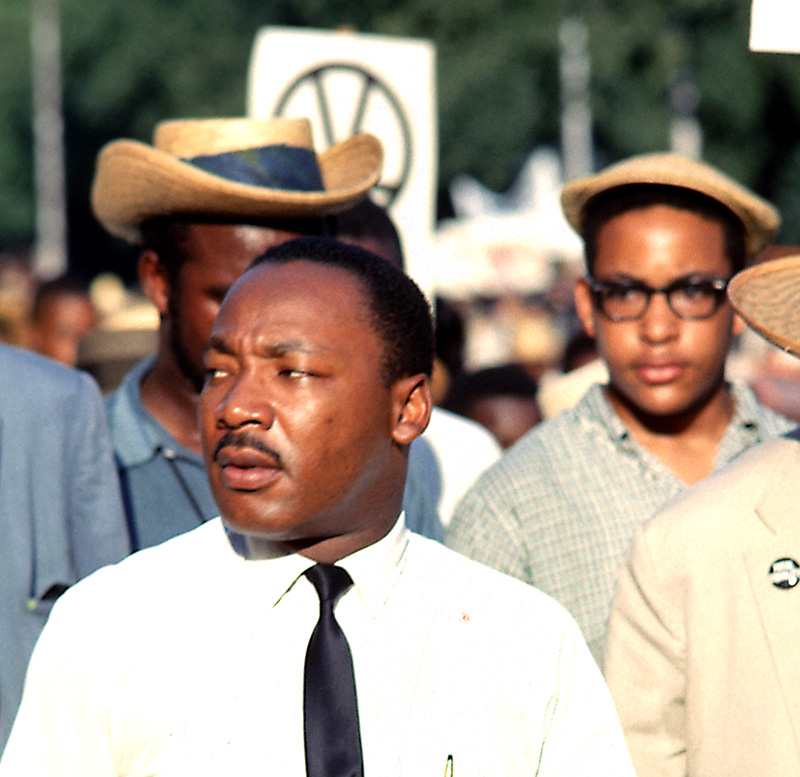 Martin Luther King Jr., Marching, Grant Park, Chicago, 1966
