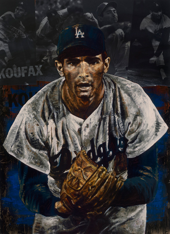 Sandy Koufax, The Stare - Los Angeles Dodgers, 2007