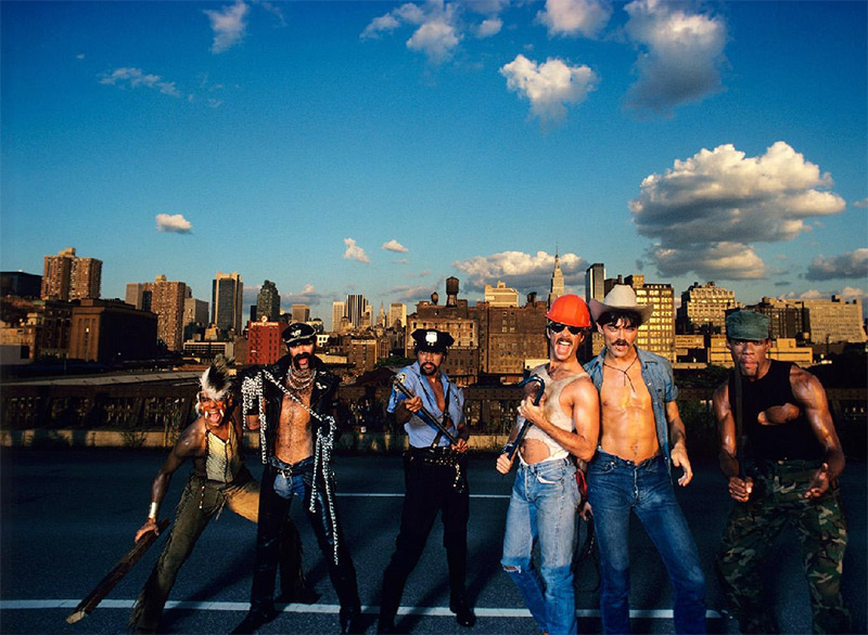 The Village People on the Highline, NYC, 1979