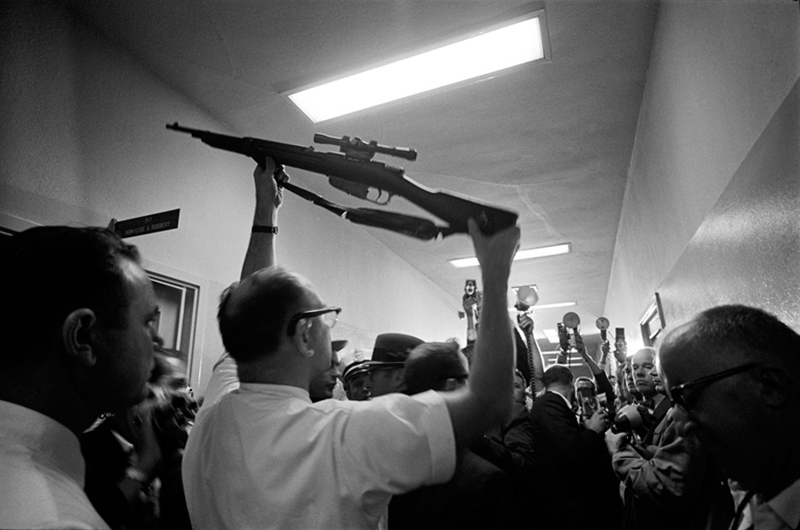 Lee Harvey Oswald's Gun, Dallas Police Station, 1963