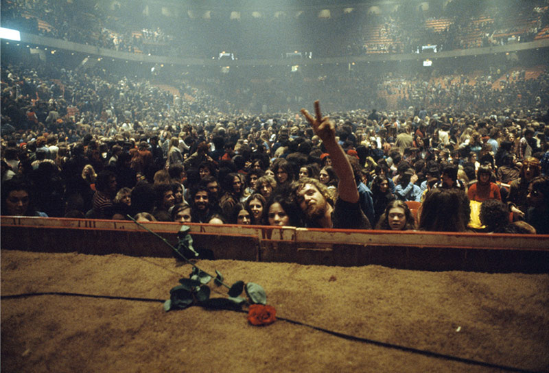 Neil Young's Audience at The Spectrum, Philadelphia, 1973
