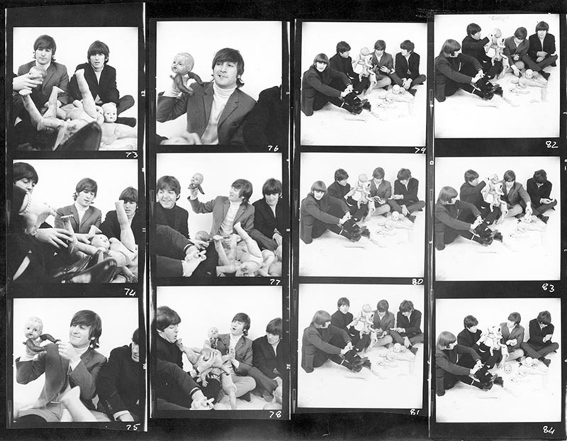 The Beatles, Dolls Contact Sheet, London, 1966