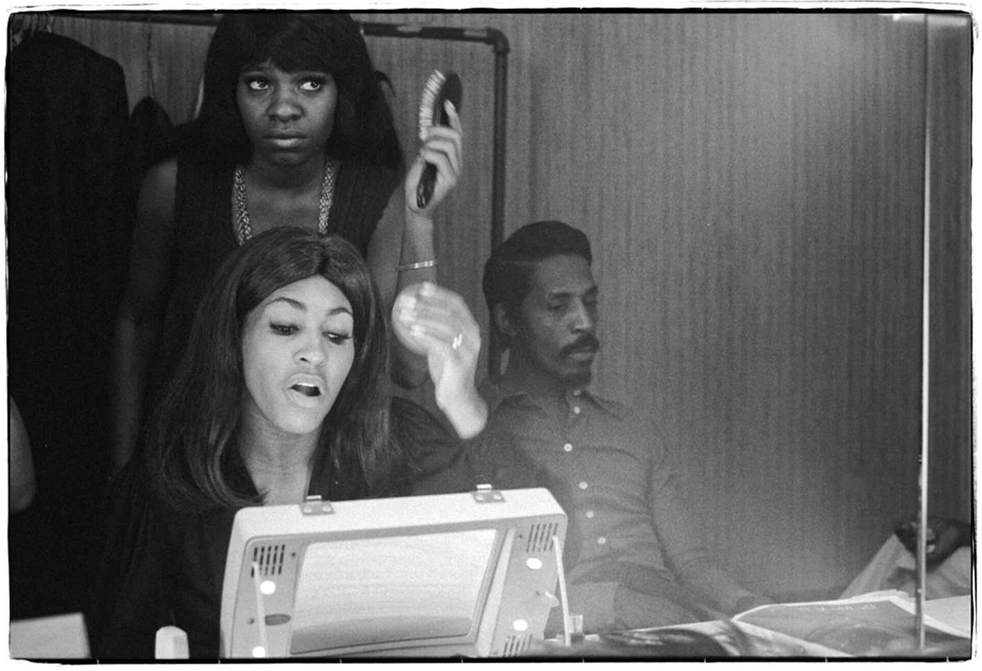 Tina and Ike Turner Backstage, Tonight Show with Johnny Carson, November 23, 1970