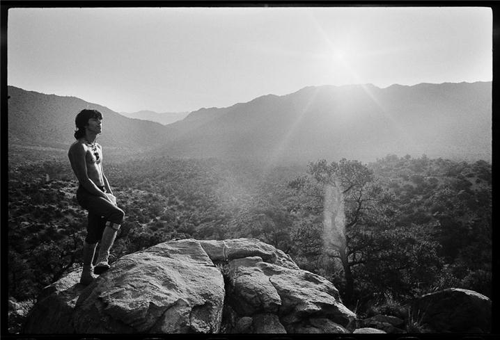 Keith Richards, Geronimo Sunrise, Joshua Tree National Park, CA, 1968