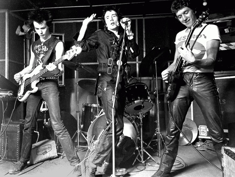 The Sex Pistols Rehearsing, London, 1977