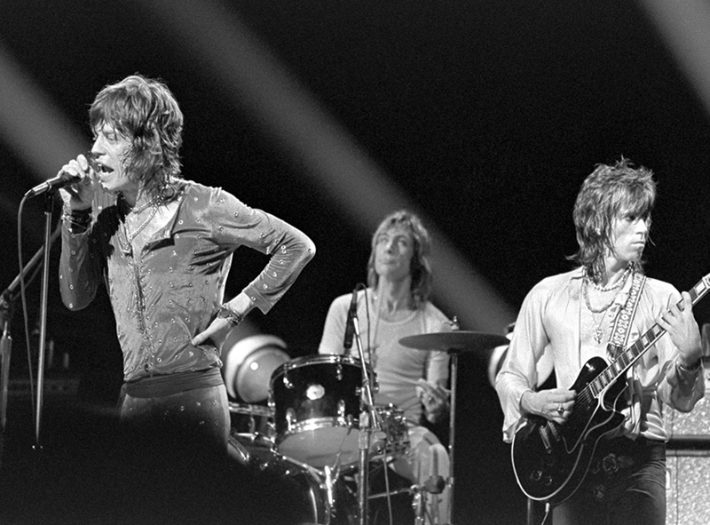 The Rolling Stones Onstage, Boston Garden, 1972