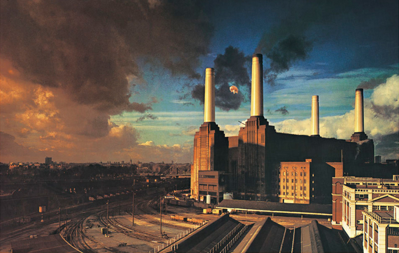 Pink Floyd, Animals Album Cover, 1977