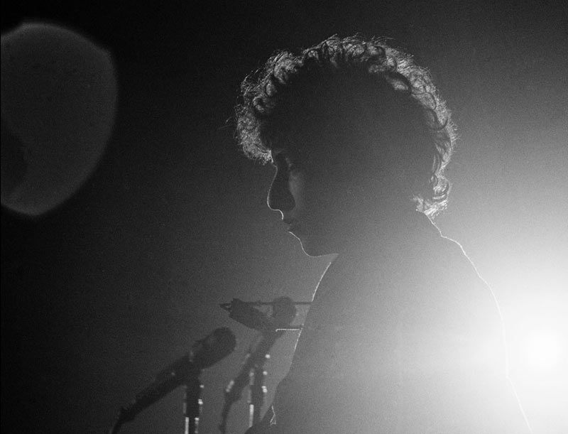 Bob Dylan Portrait BW, Washington DC, 1965