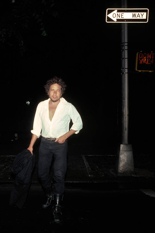 Bob Dylan, Central Park, 1983