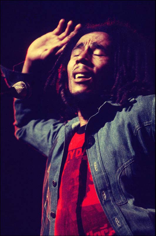 Bob Marley, Madison Square Garden, NYC, 1976