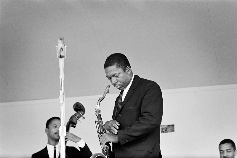 John Coltrane, Monterey Jazz Festival, Monterey, CA, 1960