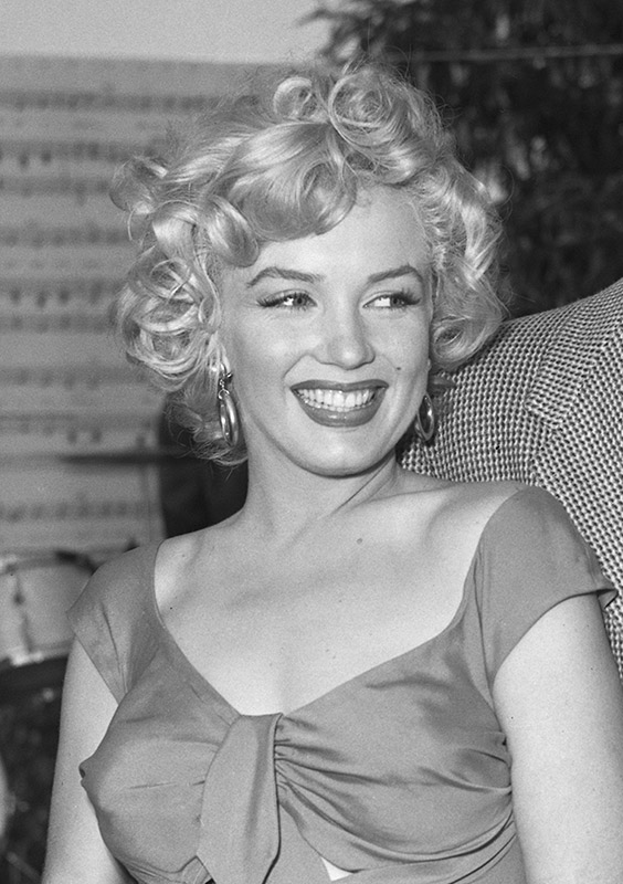 Marilyn Monroe, Niagara Party, Hollywood, 1952