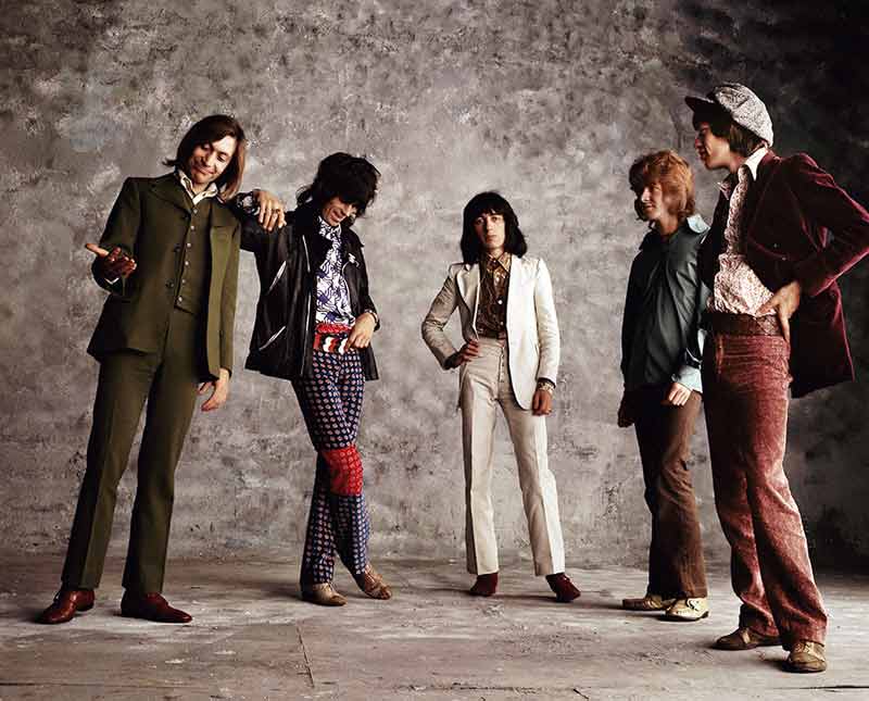 The Rolling Stones, Sticky Fingers - Random Stones, London, 1971