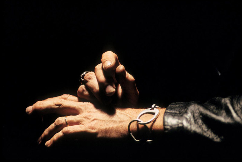 Keith Richards Hands, Los Angeles, CA, 1992