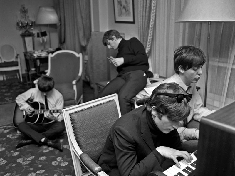 Beatles Composing I, George V Hotel, Paris, 1964