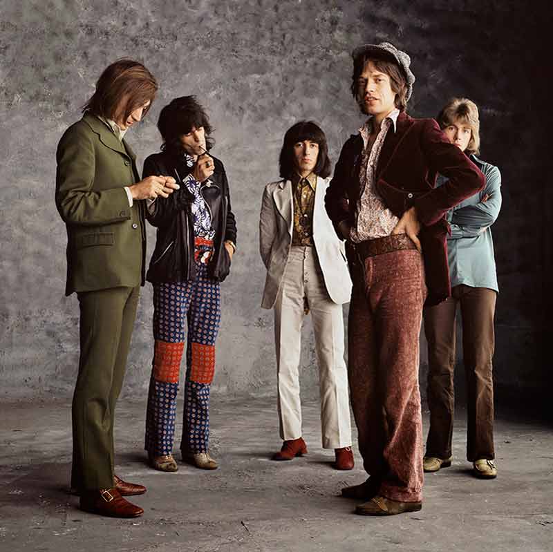 The Rolling Stones, Sticky Fingers - Smoking Stones, London, 1971
