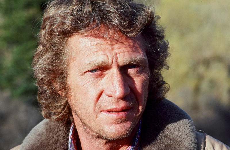 Steve McQueen, Brown Coat, Livingston, Montana, 1978
