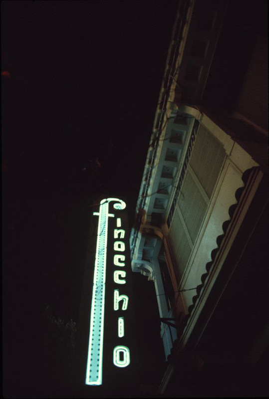 San Francisco Neon Series, Finocchio Club, 1980