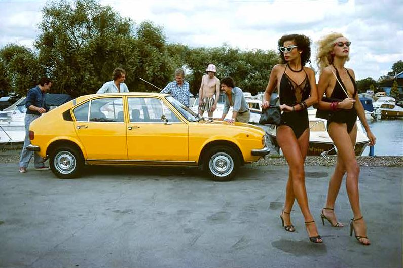 Alfasud Car, Henley On Thames, 1974