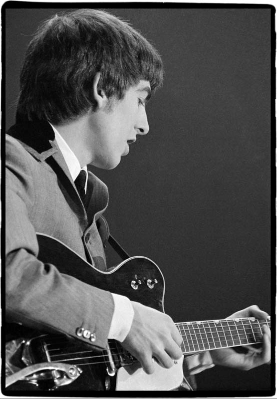 George Harrison Performing at the Coliseum, Washington DC, 1964