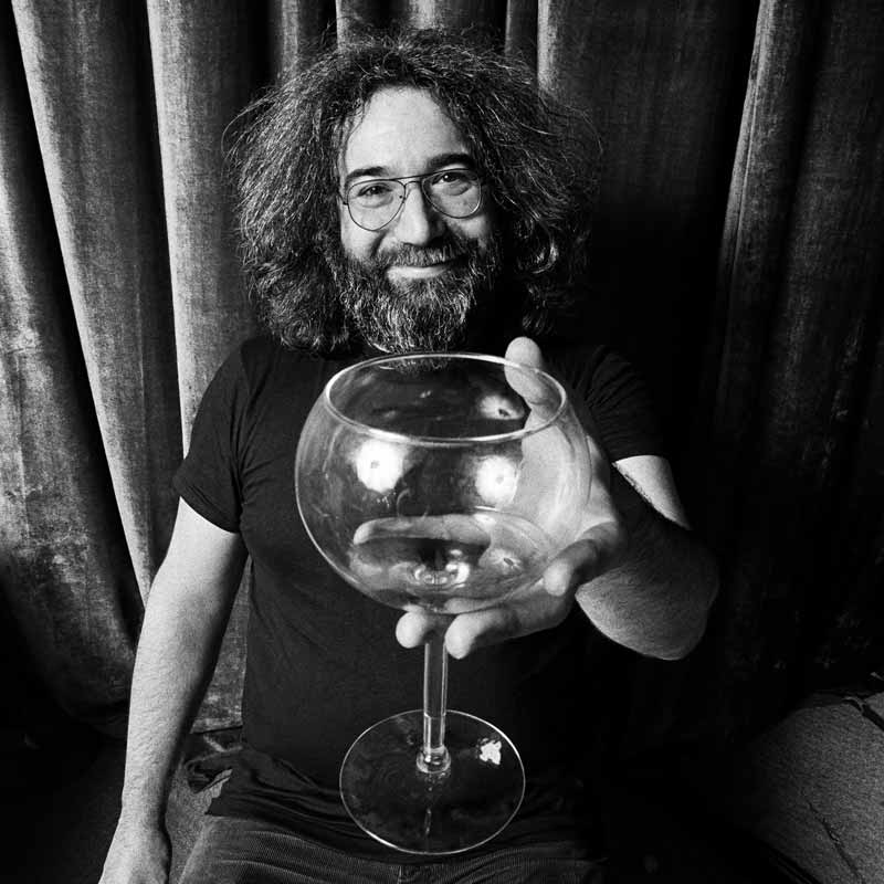Jerry Garcia, Farewell to Winterland Cover, 1977 (Wineglass)