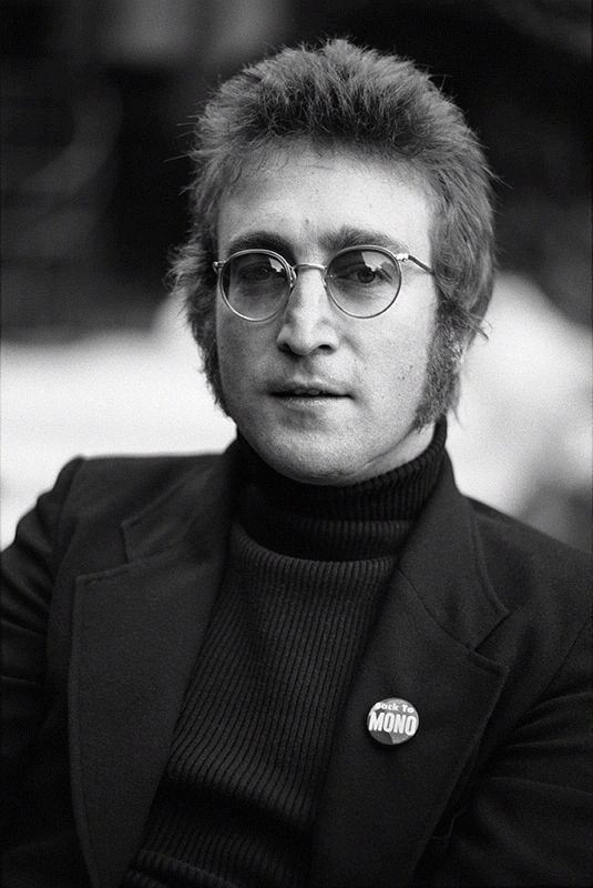 John Lennon, Back to Mono Pin, Los Angeles, 1973