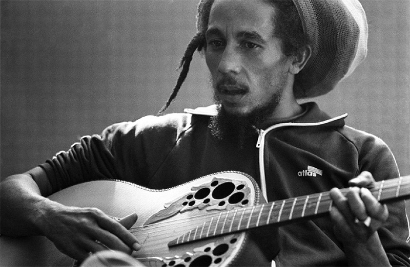 Bob Marley, Guitar, Milan, 1980