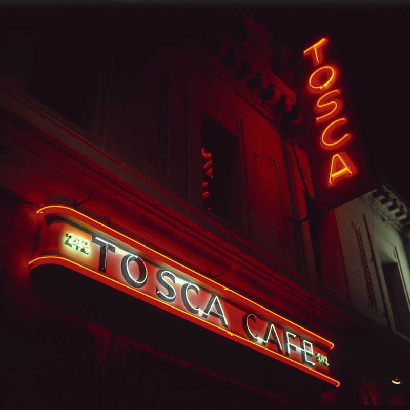 San Francisco Neon Series, Tosca Cafe, 1980